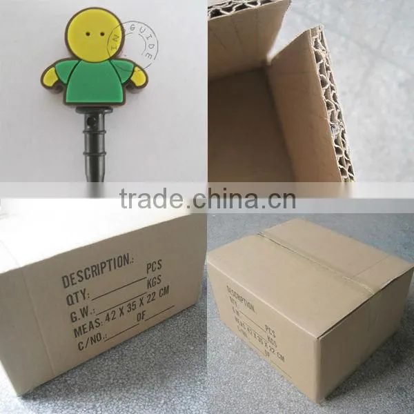 OEM Creative Hug Shape Iphone 4 3.5mm 3D Soft PVC Mobile Dust Plug
