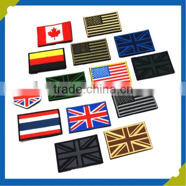 Customized Personalized Embossed PVC/Rubber Patches