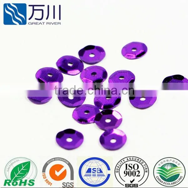 2014 China hot sell sequins Silver sequins for Garment