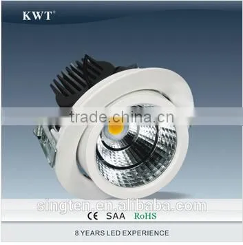 China wholesale commercial gimbal cob led downlight