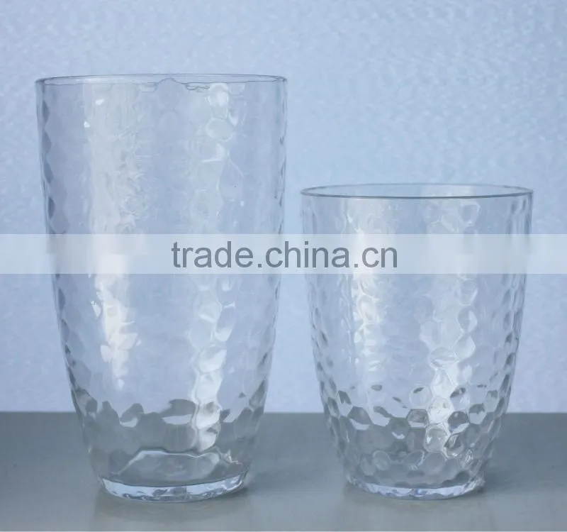 Colored Embossed PS Tumblers