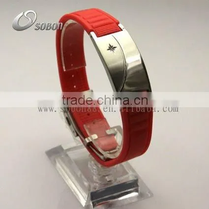 adjustable health silicone Dubai wristband