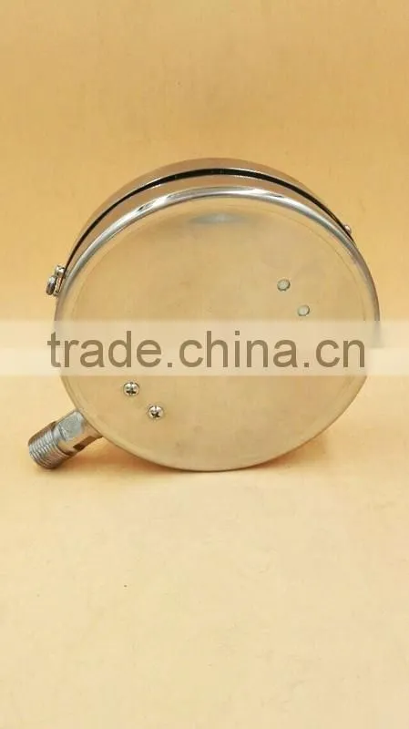 All stainless steel vacuum pressure gauge