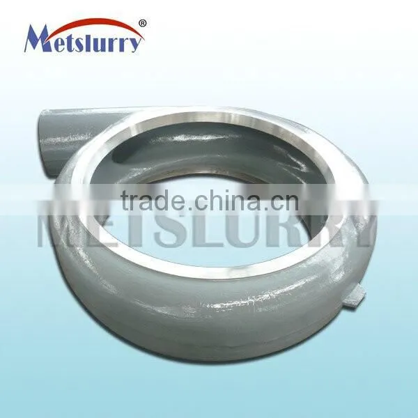 Mining machine standard rubber part impeller and volute