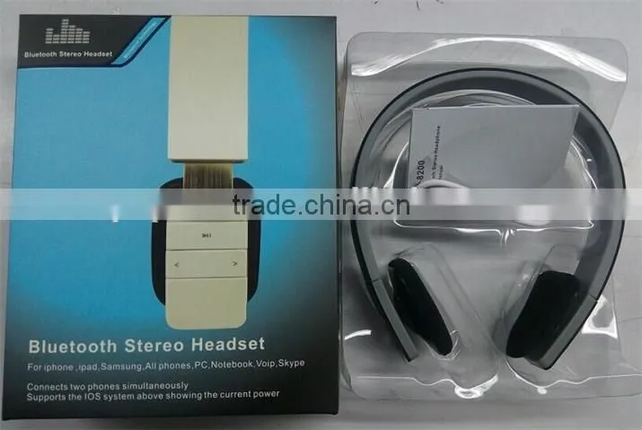 Handfree Wireless Bluetooth 4.1 Stereo Headset built-in Mic for Mobile Phone