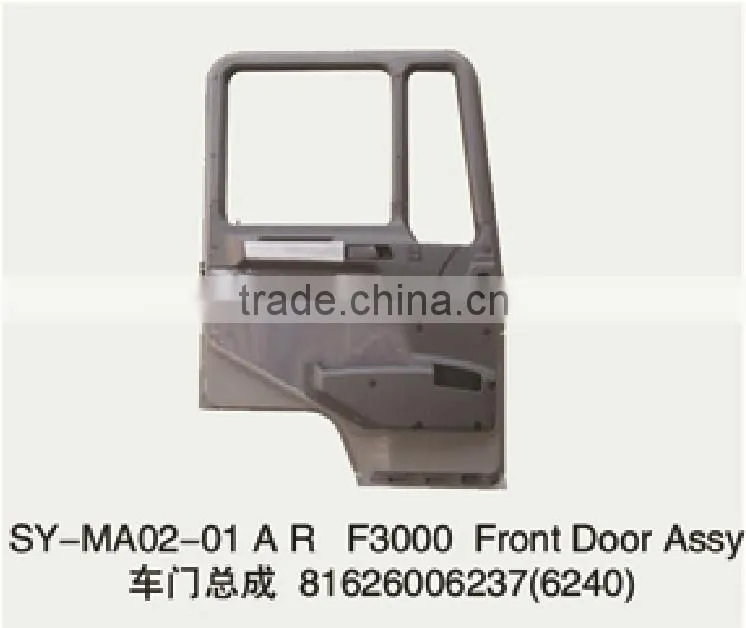 MAN F2000 FRONT DOOR ASSY FOR TRUCK METAL DOOR PANEL REPAIRING