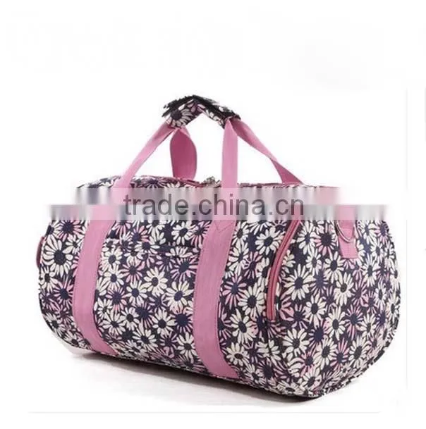 2015 Good quality canvas smart duffel bags promotional sports bags