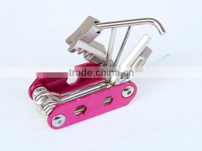 Mountain Bicycle Multi RepairTool with A T25 Disc Brake Tool