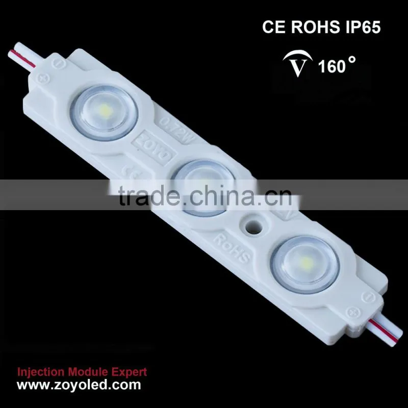 0.72w led module 12v dc 3 led smd 2835
