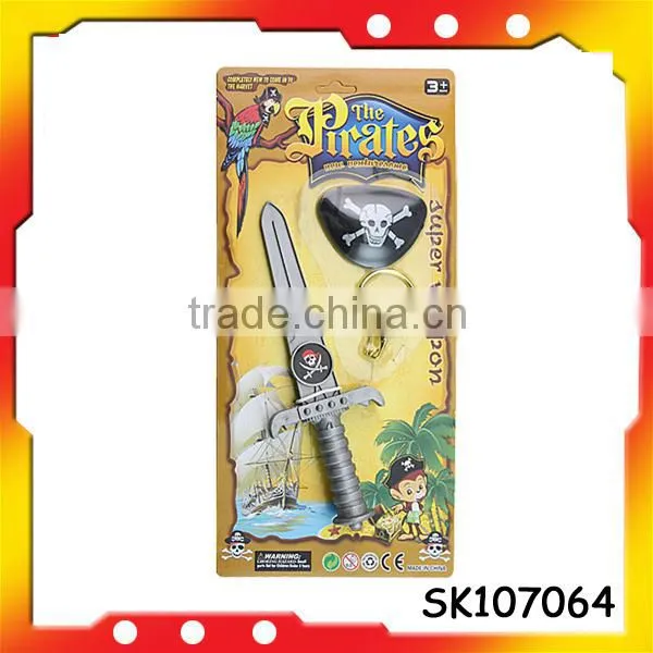 plastic pirate gold coins pirate headband with high quality