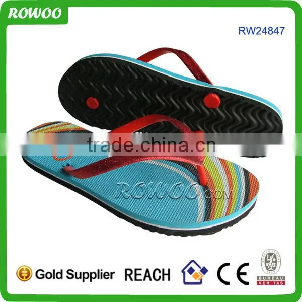decorated ornament of new models flip flop