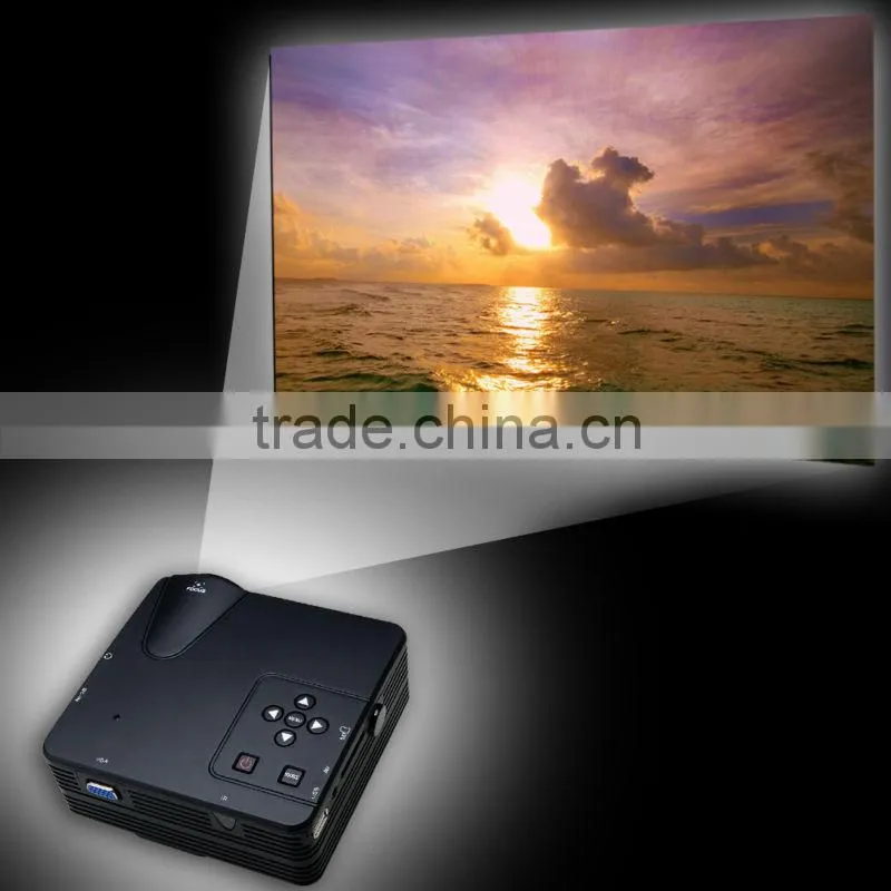 Home Theater 1080p HDMI Playsation HD Multimedia Mini VGA PC USB LED Projector