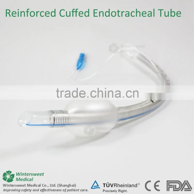 Medical grade pvc tracheal tube ett surgical supplies