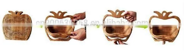 Disposable Bamboo bowl with individual package