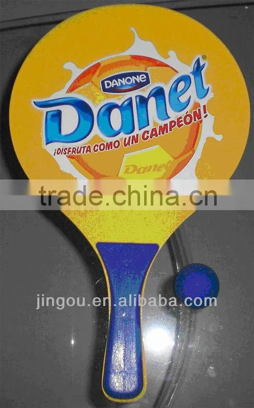 beach paddle ball racket with EN71 ASTM
