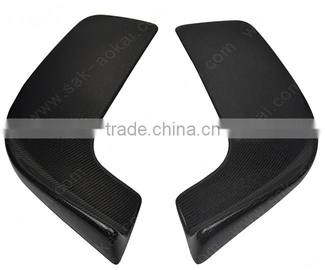 Canard Wing C style carbon fiber lip splitter fit to all cars