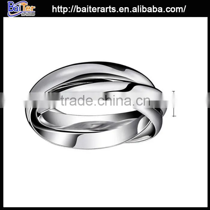 Elegant men's titanium ring blanks,316L stainless steel ring blanks