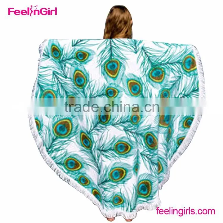 Indian Mandala Round Roundie Tapestry With Freenz Wall hanging Decor Yoga Mat Beach Throw Towel