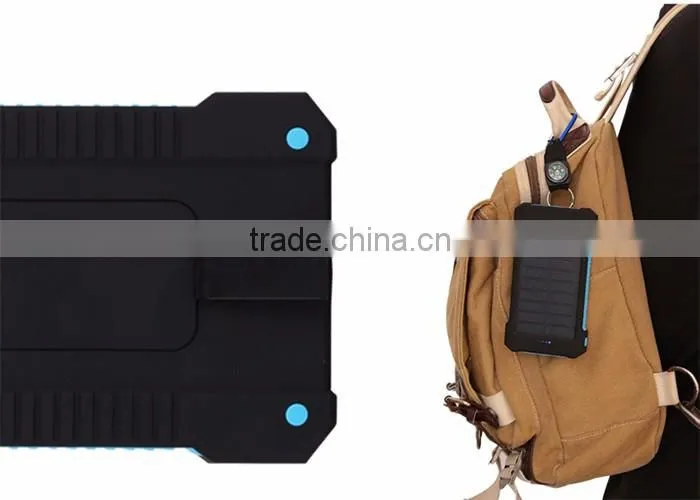HC-S03 universal solar products smartphone charger solar power bank