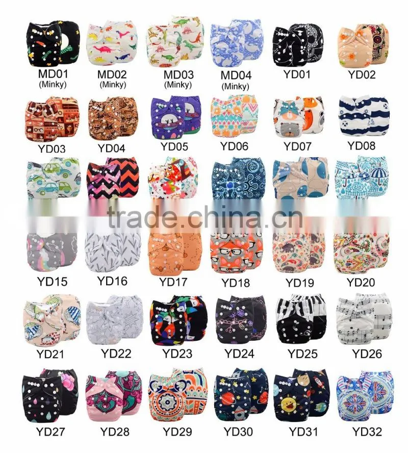 Alva New Space Design Pocket Washable Best Baby Cloth Diaper