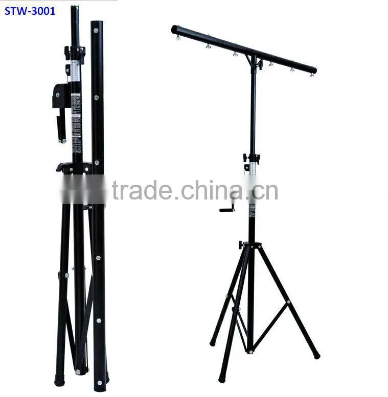 Hot sell 3m crank handle tripod light stand load 60kg heavy duty metal display stand