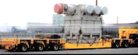 Super heavy-duty transportation assembled trailer