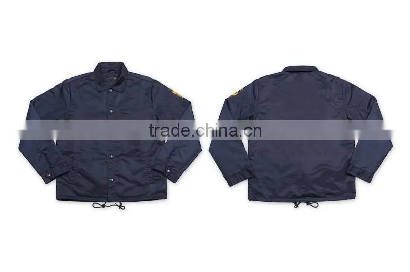 Men's military patches breathable plain dyed adults bomber ma1 flight jacket