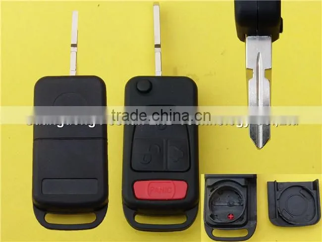 High quality car key chip transponder 407 blade program key blank case shell cover housing for Peugeot
