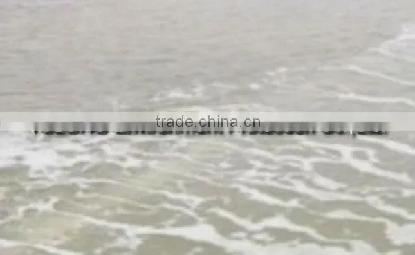 Fish pond tubular aerator for aquaculture