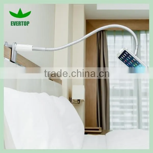 360 degree rotating clamp tablet holder for bed for desktop/mobile phone,10inch tablet holder mount for bed TS-TPH04B
