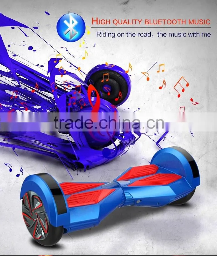 OT- 2016 Newest Design 8 Inch Mini two wheels smart electric balance scooter UK EU X shape CE FCC Rohs UL2272 UL 2272 MSDS