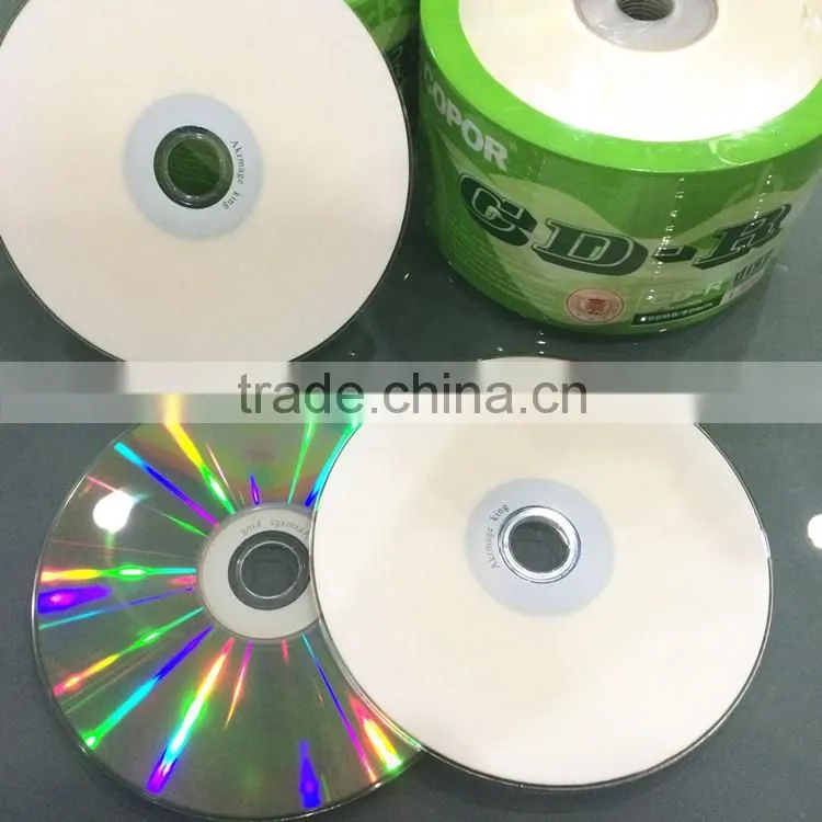 Bulk Packing Inkjet Hub Printable CD-R