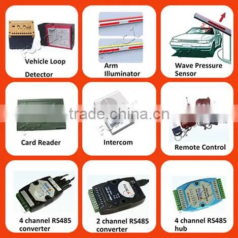 Parking System with Proximity Card Dispenser