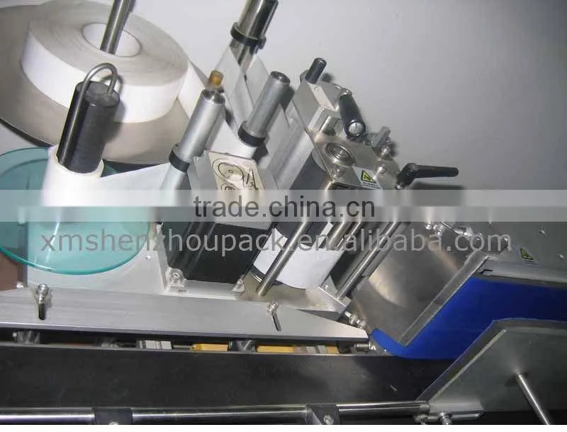 Automatic big plastic pail labeling machine/labeling machine for big plastic pail/automatic labeling machine for pail