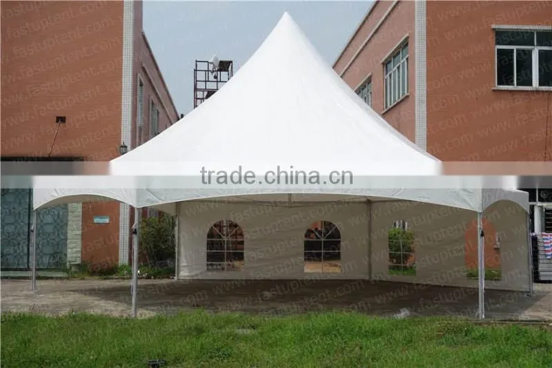 Pagoda Design Glass Wall Hexagon Tent, Hexagonal Gazebo