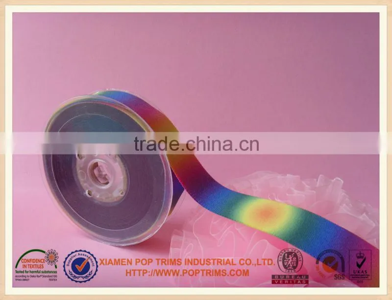 Heat transfer Printed custom elastic bands for underwear