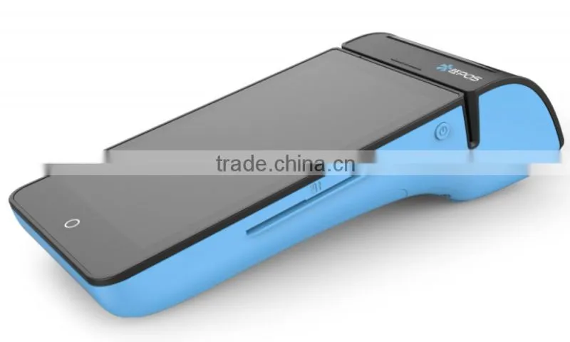 5.5 inch Handheld Android POS Terminal With 58mm Thermal Printer Mobile POS