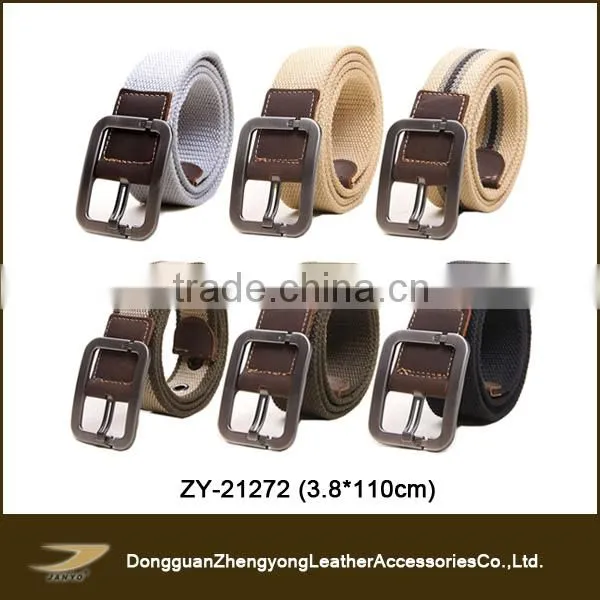 (ZY-21274) webbing belt,metal buckle elastic belt,military belt
