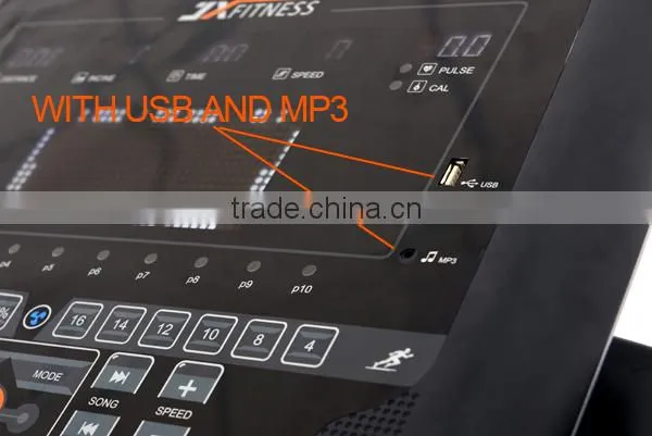 High Quality Semi Commercial Curve Treadmill With Fan