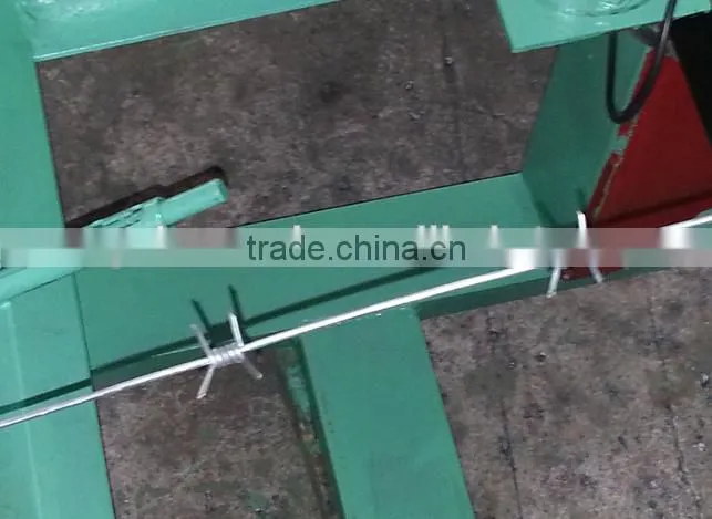 galvanized barbed wire