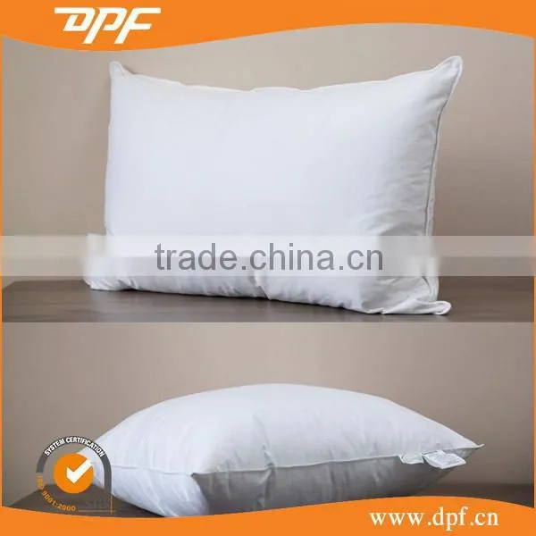 quality manufacture Cheapest high quality cotton satin stripe hotel white pillow