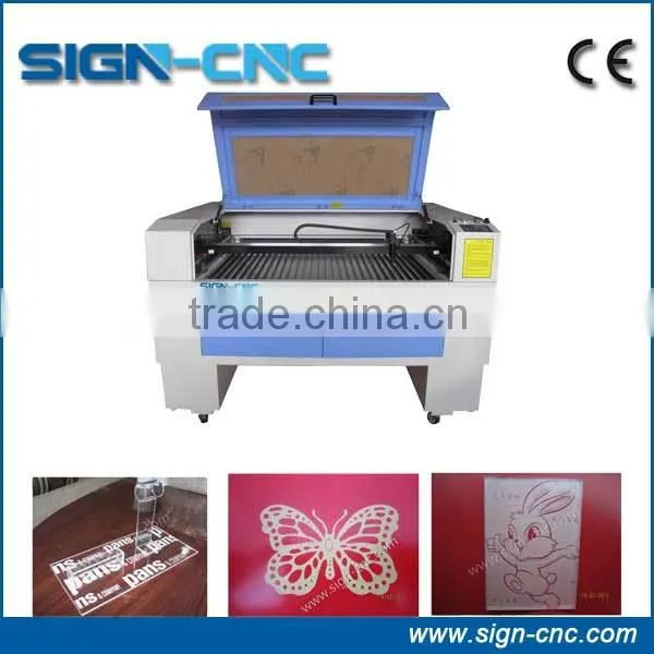 co2 laser engraving cutting machine for acrylic sheet, weding card cutting