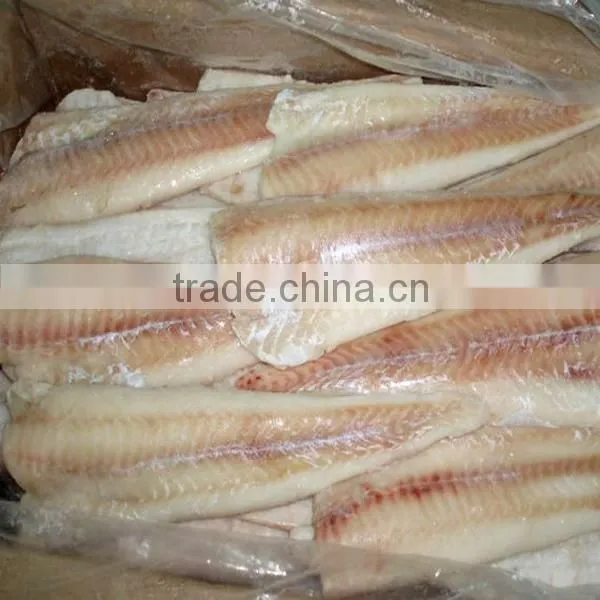 Frozen high quality pacific cod fillets skinless