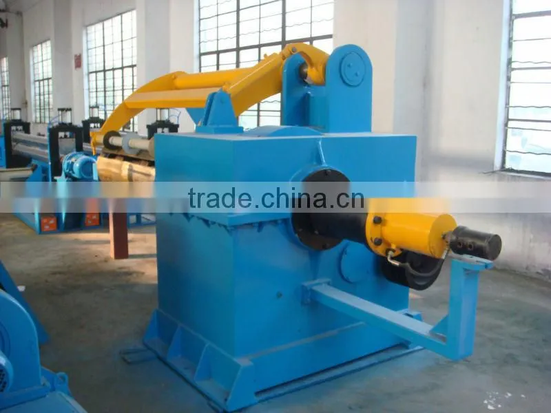 Full automatic metal coil cut to length machine