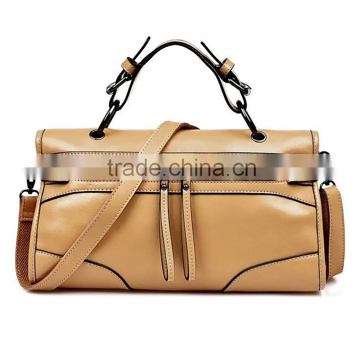 2016 tote leather bags woman lady handbag fashion genuine leather handbag