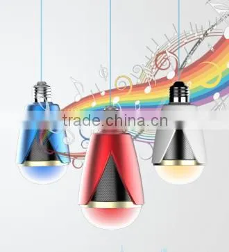 Econova Smart WiFi led light bulb speaker on the go