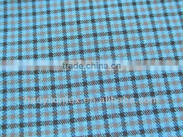 Polyester Yarn Dyed Fabric Imitation of Cotton