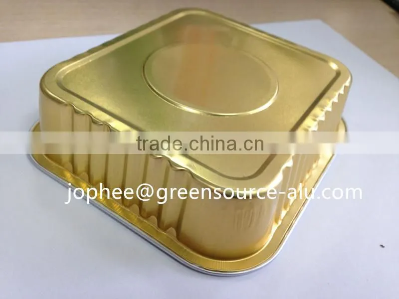 Aluminum foil container