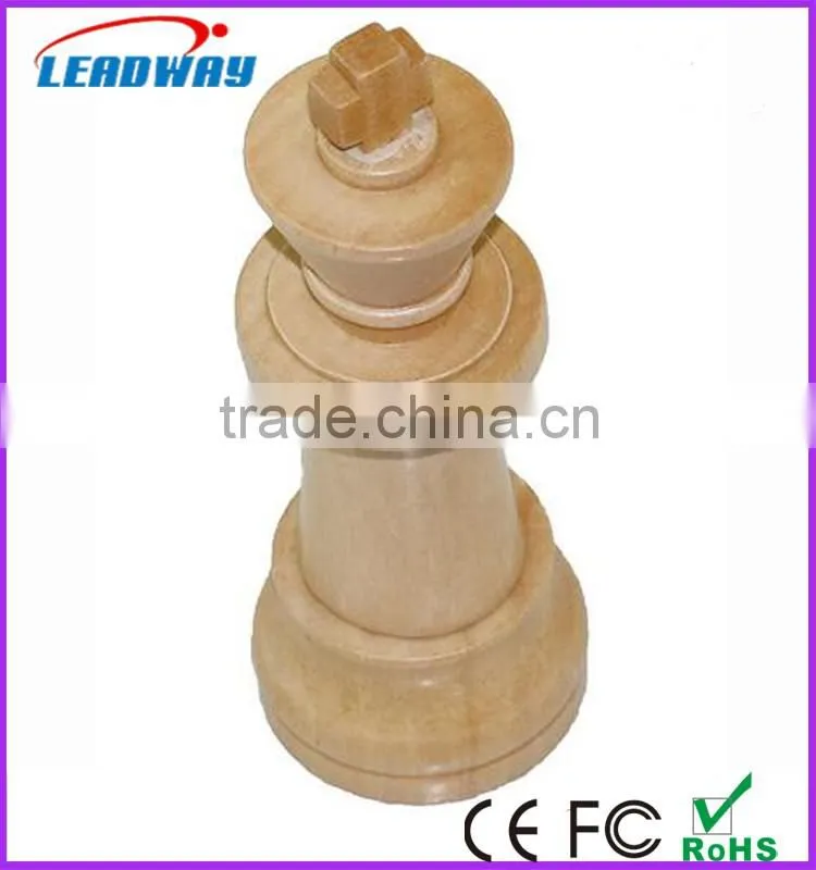 Eco-Friendly Wooden Chess Shaped USB 2.0 Flash Drive