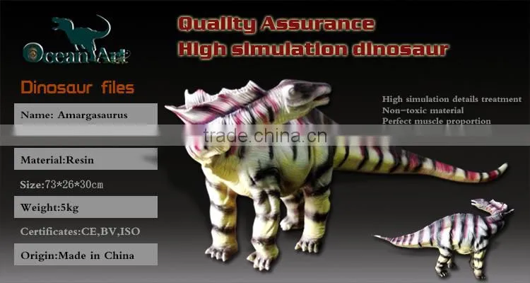 Hot sell Small resin dinosaur toy for retail